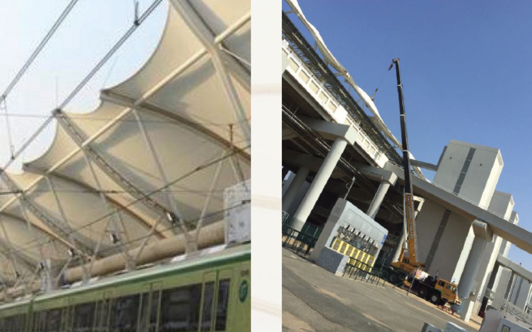 Inspection, Repairing & Maintenance of Tent Roof structure at Muzdalifah and Arafat Railway Stations